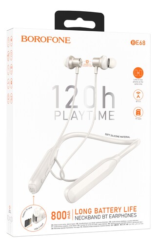 Купить Беспроводные наушники BOROFONE BE68 Cloud белый 2024  5467305. Характеристики, отзывы и цены в Донецке