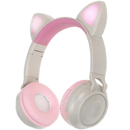 Купить Беспроводные/проводные наушники Qumo Party Cat бежевый  4790595. Характеристики, отзывы и цены в Донецке