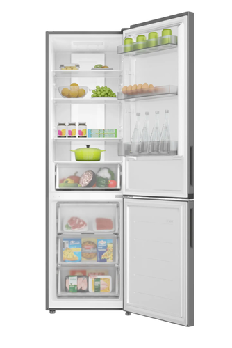 Купить Холодильник с морозильником   Candy CFN6200SDC серебристый  5633464. Характеристики, отзывы и цены в Донецке