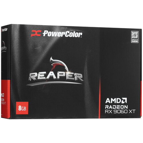 Купить Видеокарта PowerColor AMD Radeon RX 9060 XT Reaper  5634994. Характеристики, отзывы и цены в Донецке