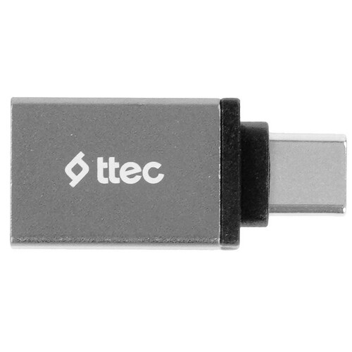 Купить OTG-переходник TTEC серый  9140753. Характеристики, отзывы и цены в Донецке