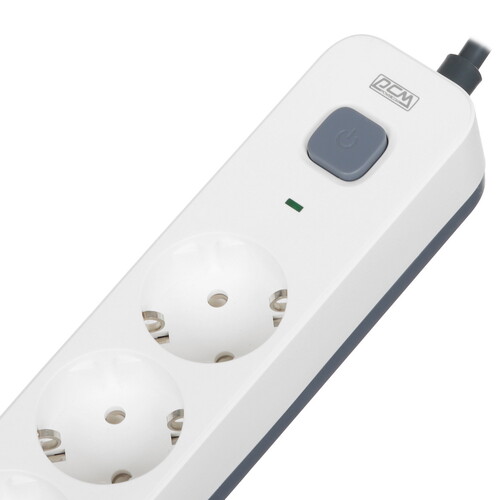 Купить Сетевой фильтр Powercom SP-06W белый  9133291. Характеристики, отзывы и цены в Донецке