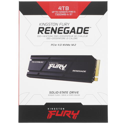 Купить 4000 ГБ M.2 NVMe накопитель Kingston FURY Renegade  5092106. Характеристики, отзывы и цены в Донецке