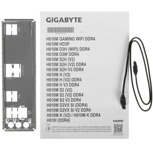 Купить Материнская плата GIGABYTE H610M K V2  5630826. Характеристики, отзывы и цены в Донецке