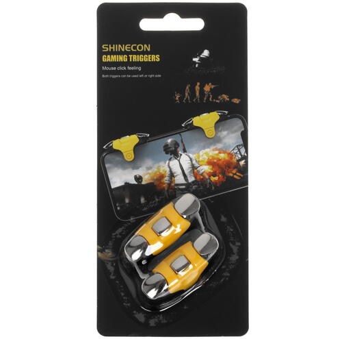 Купить Игровые триггеры-курки Shinecon SC-DJ18 желтый  4710492. Характеристики, отзывы и цены в Донецке