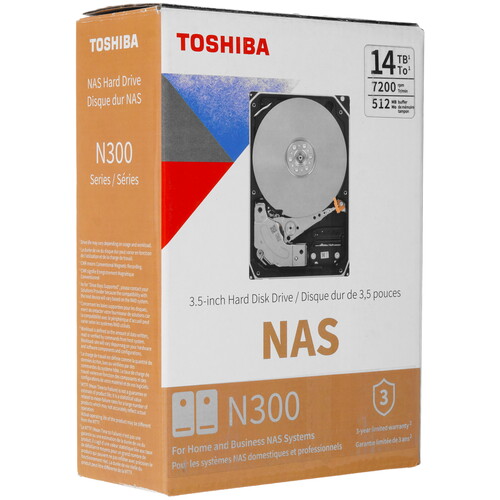Купить 14 ТБ Жесткий диск Toshiba N300  5609486. Характеристики, отзывы и цены в Донецке