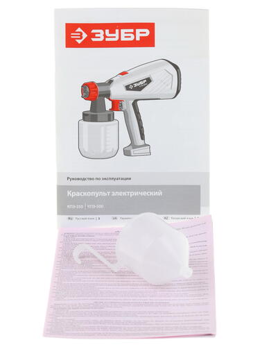 Купить Краскопульт Зубр КПЭ-350  1063246. Характеристики, отзывы и цены в Донецке