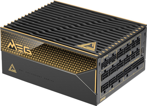 Купить Блок питания MSI MEG Ai1600T PCIE5 [306-7ZPEX11-CE0] черный  5621766. Характеристики, отзывы и цены в Донецке