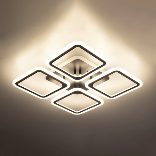 Купить Люстра Citilux Марсель Смарт CL232A145E RGB белый, коричневый  5499119. Характеристики, отзывы и цены в Донецке