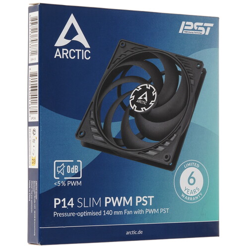 Купить Вентилятор Arctic Cooling P14 SLIM PWM PST  5416807. Характеристики, отзывы и цены в Донецке