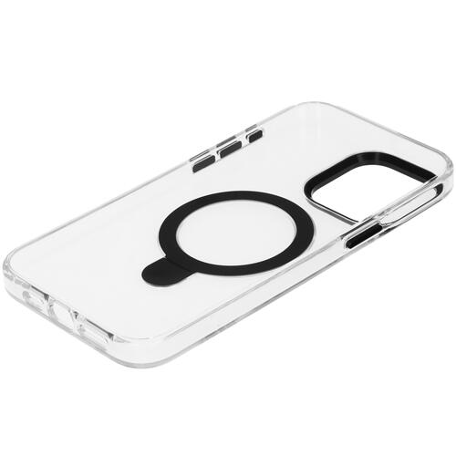 Купить Накладка  VLP Ring Case для Apple iPhone 15 Pro Max черный/прозрачный  5426116. Характеристики, отзывы и цены в Донецке