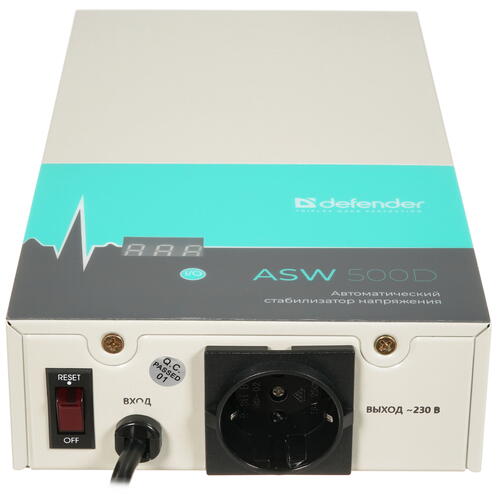 Купить Стабилизатор напряжения Defender ASW 500D  4825148. Характеристики, отзывы и цены в Донецке