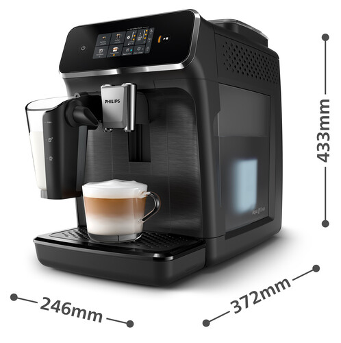 Купить Кофемашина автоматическая Philips LatteGo EP2331/10 черный  9238430. Характеристики, отзывы и цены в Донецке
