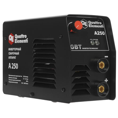 Купить Сварочный аппарат Quattro Elementi A 250 248-542  1167480. Характеристики, отзывы и цены в Донецке