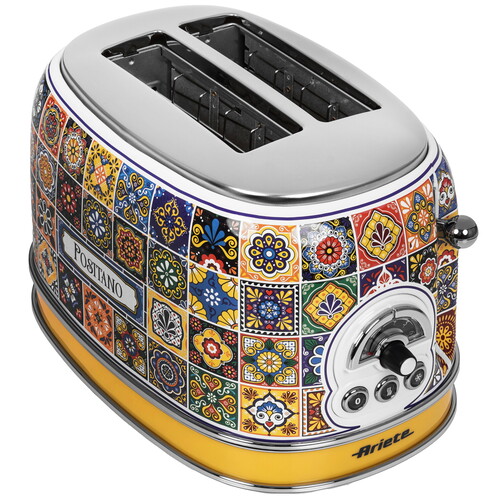 Купить Тостер Ariete 00C01551PAR0 Positano желтый  9267727. Характеристики, отзывы и цены в Донецке