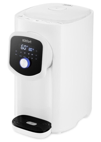 Купить Термопот Kitfort КТ-2518 белый  9036469. Характеристики, отзывы и цены в Донецке