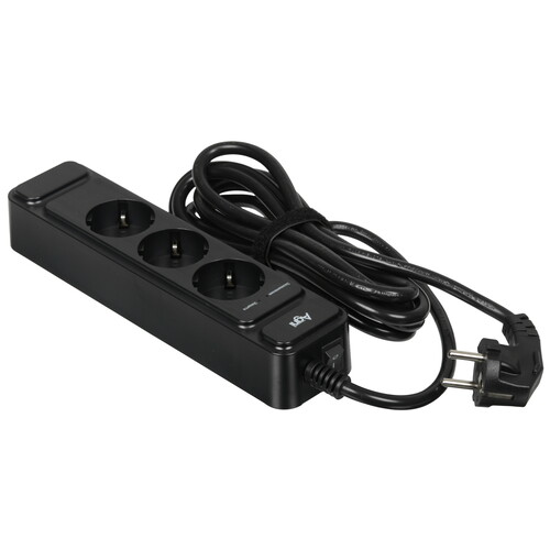 Купить Сетевой фильтр AGNI TP-FS3E черный  9289361. Характеристики, отзывы и цены в Донецке