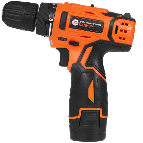 Купить Дрель-шуруповерт Калибр ДА- 12-2  5313233. Характеристики, отзывы и цены в Донецке