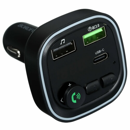 Купить FM-трансмиттер Borofone BC48  5493518. Характеристики, отзывы и цены в Донецке