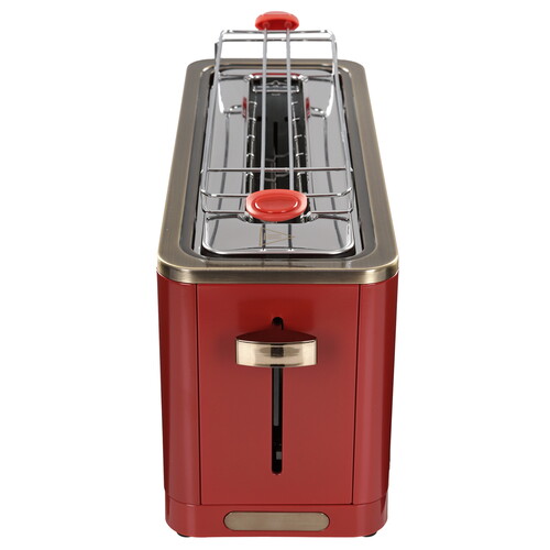 Купить Тостер Kaiser T 4000 красный  9229088. Характеристики, отзывы и цены в Донецке