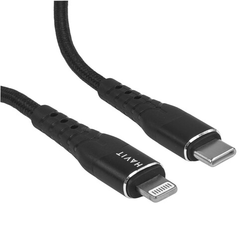 Купить Кабель круглый HAVIT USB Type-C - USB Type-C черный 1.2 м  9228924. Характеристики, отзывы и цены в Донецке