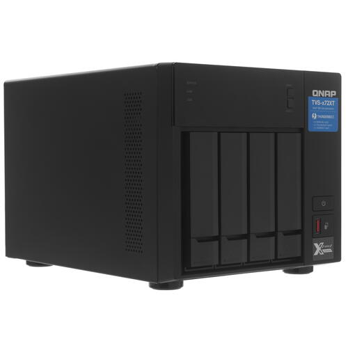 Купить Сетевое хранилище (NAS) QNAP TVS-472XT-PT-4G  5090100. Характеристики, отзывы и цены в Донецке