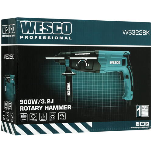 Купить Перфоратор Wesco WS3228K  5094310. Характеристики, отзывы и цены в Донецке