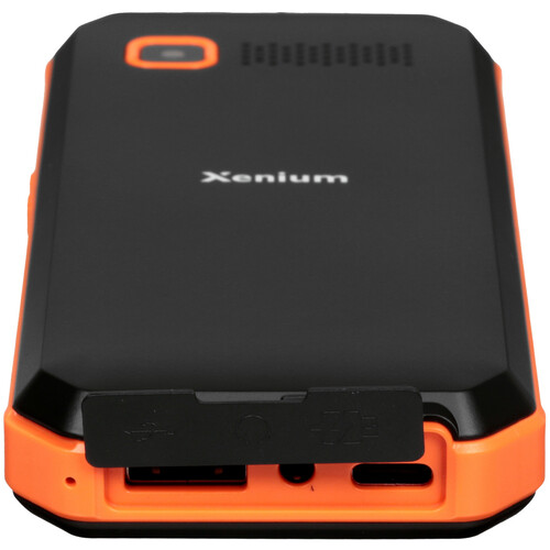 Купить Сотовый телефон Xenium X300 оранжевый/черный  5625076. Характеристики, отзывы и цены в Донецке
