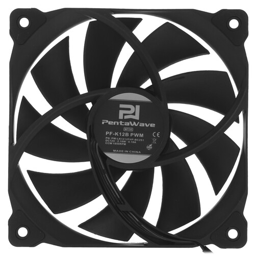 Купить Вентилятор PentaWave PF-K12B [PF-K12BPWM] черный  9197192. Характеристики, отзывы и цены в Донецке