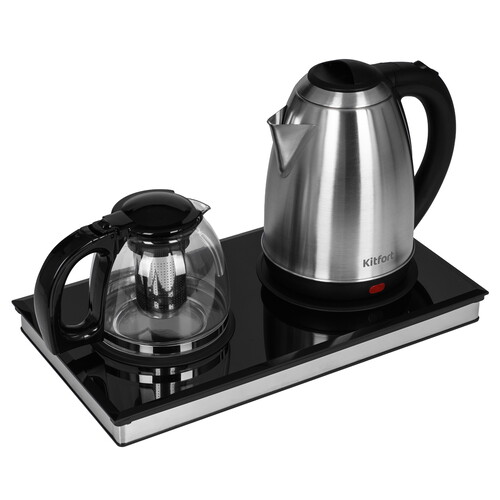 Купить Чайный набор Kitfort КТ-6779 серый  9290317. Характеристики, отзывы и цены в Донецке