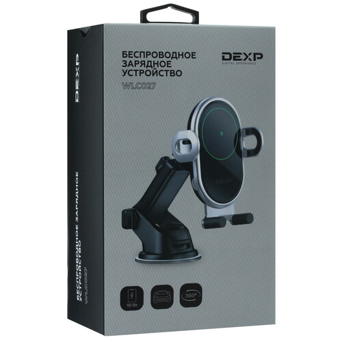 Купить Держатель автомобильный DEXP WLC027 черный  4839256. Характеристики, отзывы и цены в Донецке