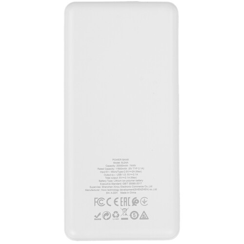 Купить Портативный аккумулятор Borofone BJ24A белый  9938324. Характеристики, отзывы и цены в Донецке