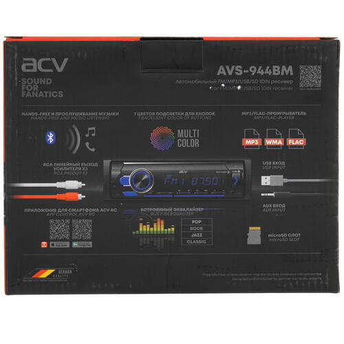 Купить Автопроигрыватель ACV AVS-944BM  9915285. Характеристики, отзывы и цены в Донецке