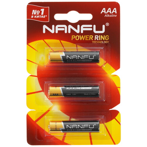 Купить Батарейка Nanfu AAA (LR03/FR03)  9105763. Характеристики, отзывы и цены в Донецке