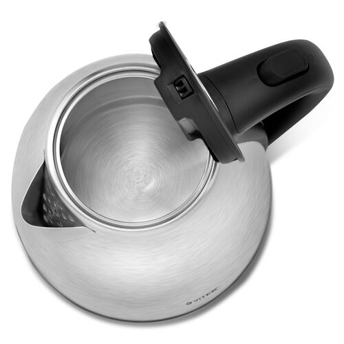 Купить Электрочайник Vitek VT-7012 серебристый  5354330. Характеристики, отзывы и цены в Донецке