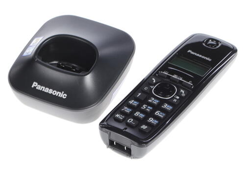 Купить Телефон беспроводной (DECT) Panasonic KX-TG1611RUH  0133097. Характеристики, отзывы и цены в Донецке
