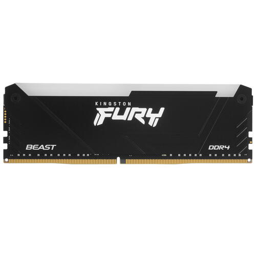 Купить Оперативная память Kingston FURY Beast Black RGB [KF432C16BB2A/8] 8 ГБ  5436275. Характеристики, отзывы и цены в Донецке