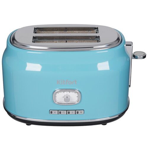 Купить Тостер Kitfort KT-6455 голубой  9216222. Характеристики, отзывы и цены в Донецке