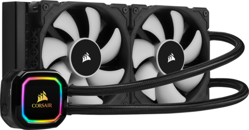 Купить Система охлаждения Corsair iCUE H100i RGB PRO XT черная  5609932. Характеристики, отзывы и цены в Донецке