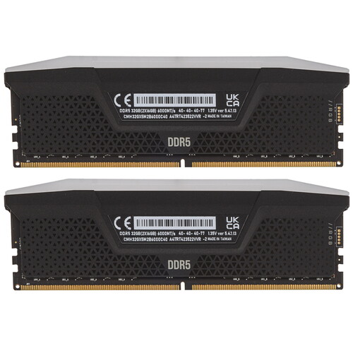 Купить Оперативная память Corsair Vengeance RGB [CMH32GX5M2B6000C40] 32 ГБ  9939480. Характеристики, отзывы и цены в Донецке