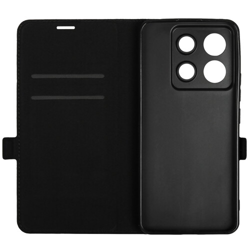 Купить Чехол-книжка  BoraSCO для POCO X6 5G/ Xiaomi Redmi Note 13 Pro 5G черный  5487828. Характеристики, отзывы и цены в Донецке