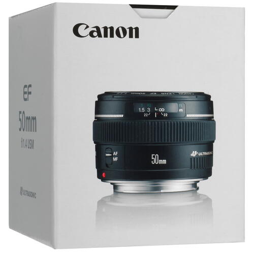 Купить Объектив Canon EF 50mm f/1.4 USM  5072571. Характеристики, отзывы и цены в Донецке