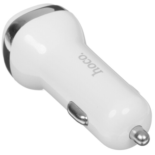 Купить Автомобильное ЗУ Hoco Z40 белый  9237902. Характеристики, отзывы и цены в Донецке