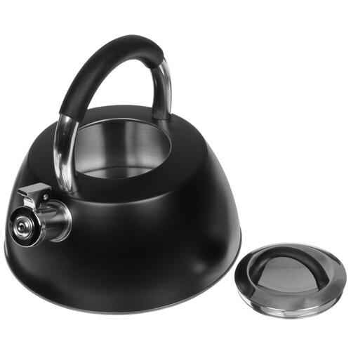 Купить Чайник для плиты Regent inox TEA 93-TEA-52 черный  5464014. Характеристики, отзывы и цены в Донецке