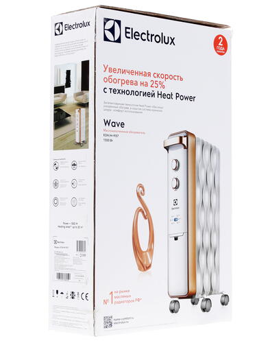 Купить Масляный обогреватель Electrolux EOH/M-9157 белый  1092545. Характеристики, отзывы и цены в Донецке