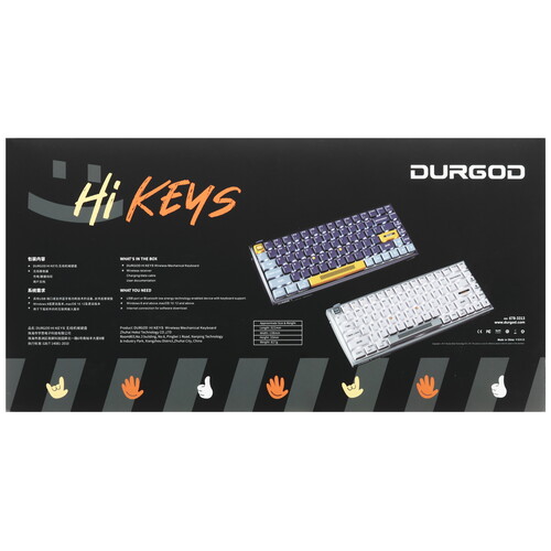Купить Клавиатура беспроводная Durgod K710 Hi Keys  5449856. Характеристики, отзывы и цены в Донецке