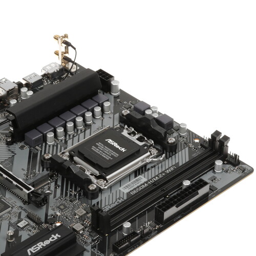 Купить Материнская плата ASRock B650M-H/M.2+ WiFi  5608915. Характеристики, отзывы и цены в Донецке