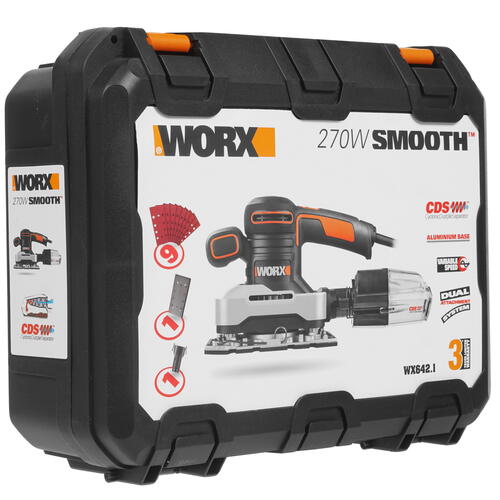 Купить Виброшлифовальная машина Worx WX642.1  8199910. Характеристики, отзывы и цены в Донецке