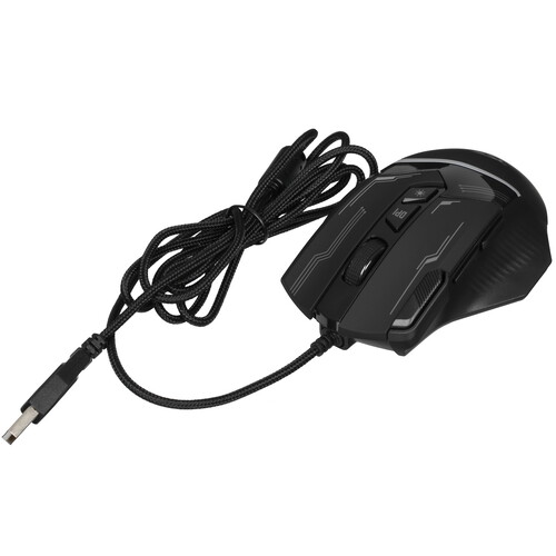 Купить Мышь проводная DEXP Armor  черный  9981942. Характеристики, отзывы и цены в Донецке