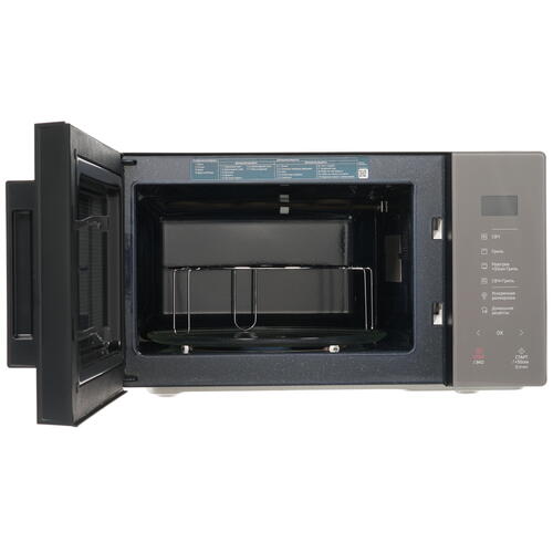 Купить Микроволновая печь Samsung MG23T5018AC/BW серый  1663667. Характеристики, отзывы и цены в Донецке